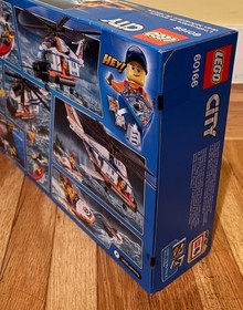 LEGO CITY: Heavy-duty Rescue Helicopter (60166); NEW; minor dents (see photos)