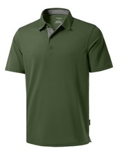 Men's Golf Shirts Dry Fit Moisture Wicking Performance Short Sleeve Collared ...