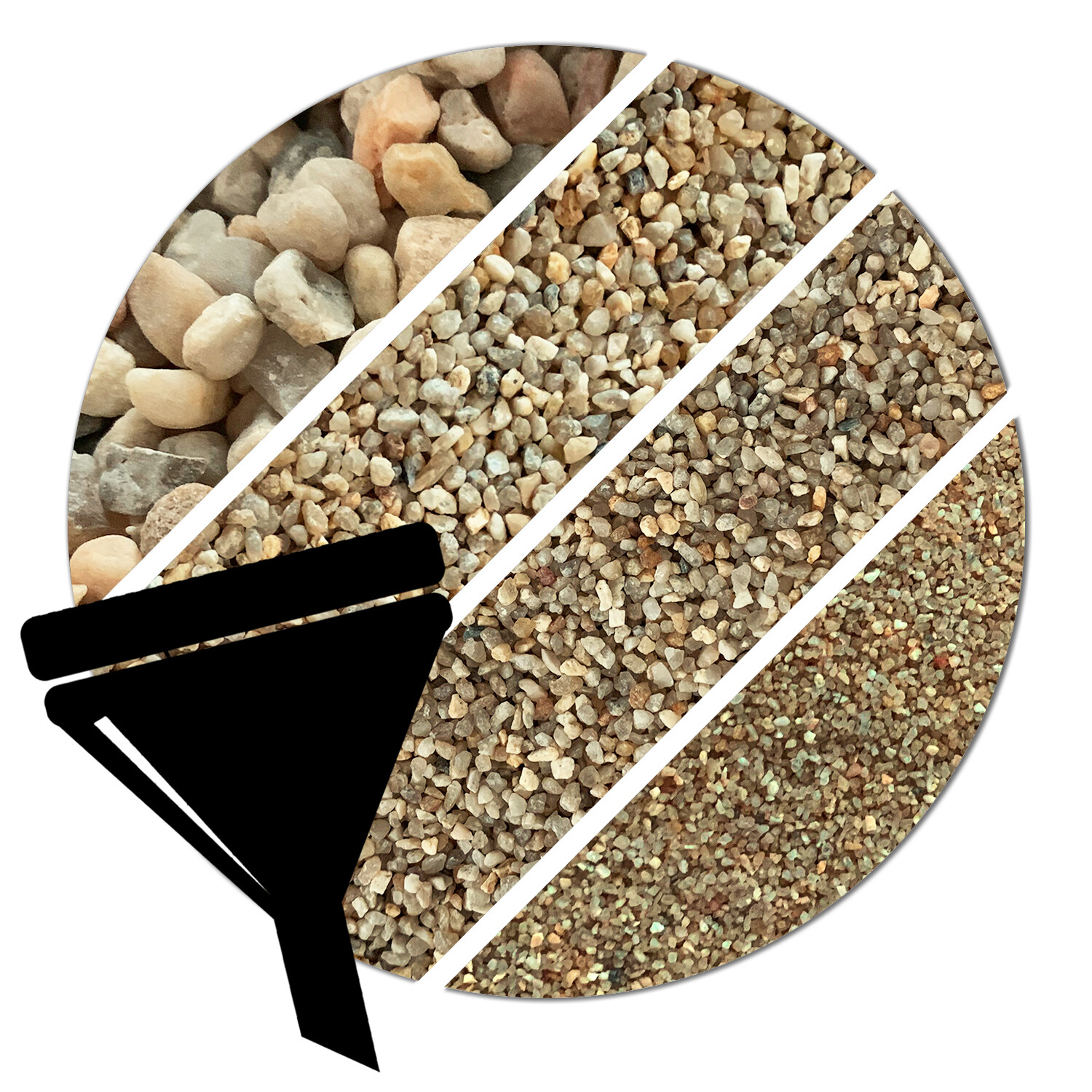 Filtersand Filterkies Quarzsand 25 kg Sand Filteranlagen Poolpumpen