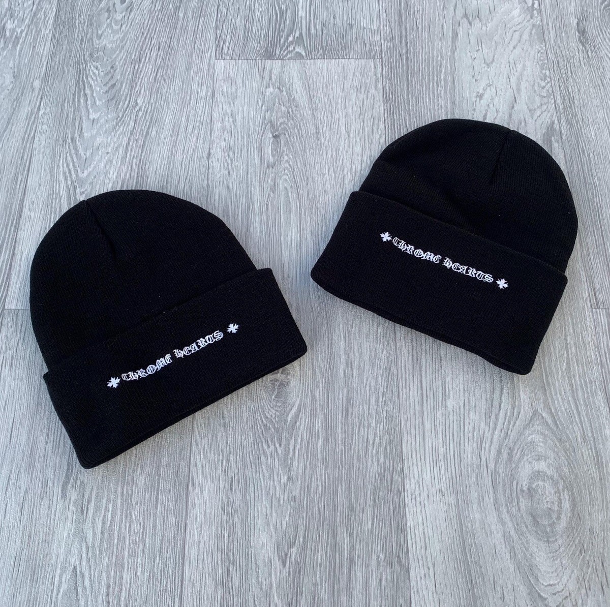 Chrome Hearts Black Horseshoe Beanie | eBay