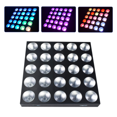 5x5 Led Matrix Light RGBW 4in1 DMX Blinder Background Light for DJ Lightshows