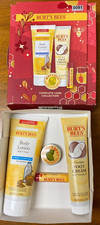 New in Box "Burt's Bees" body lotion, foot cream, lip balm cuticle cream