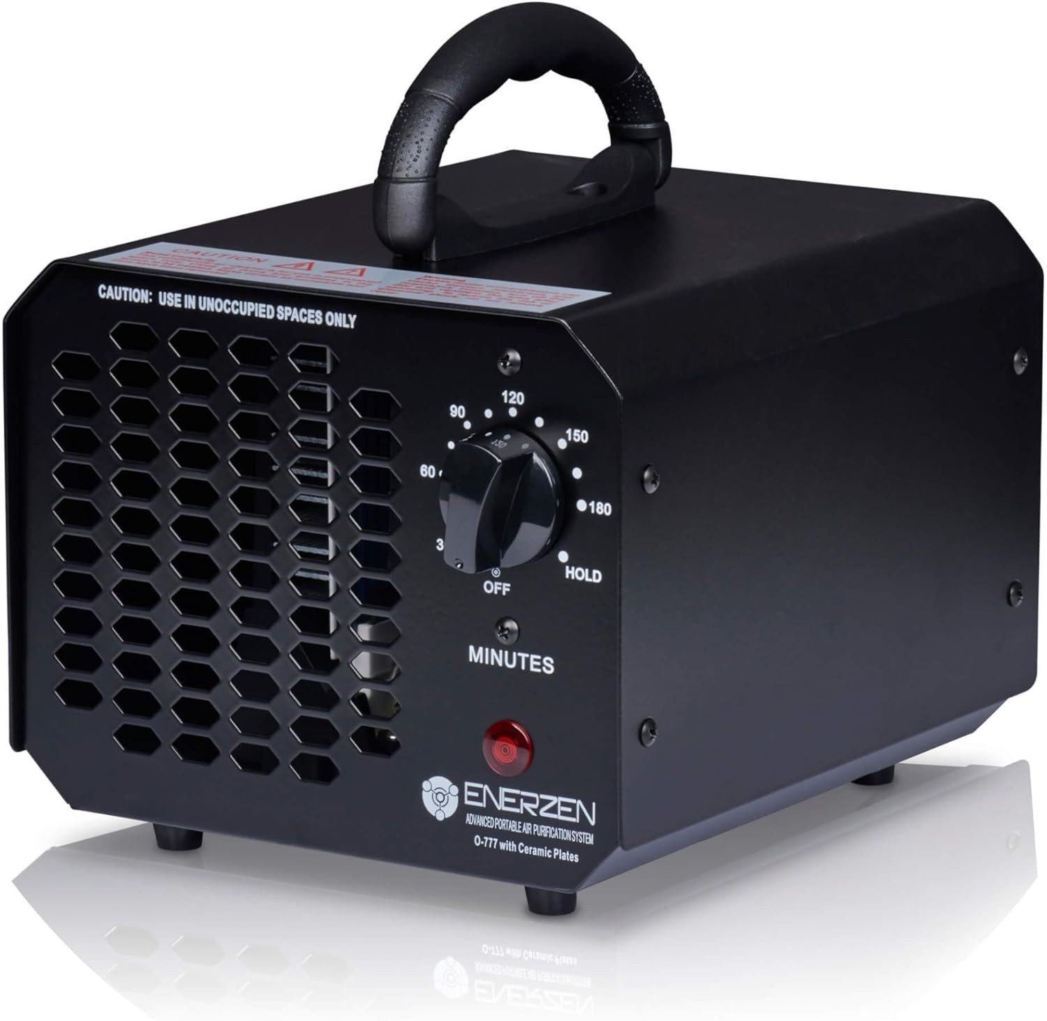 Ozone Generator 60,000Mg Industrial O3 Air Purifier Deodorizer (60,000Mg - Black