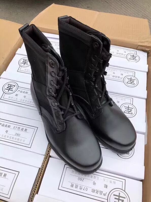 Surplus Chinese Army PLA 07 Type Combat Boots Combat Shoes A+ Original