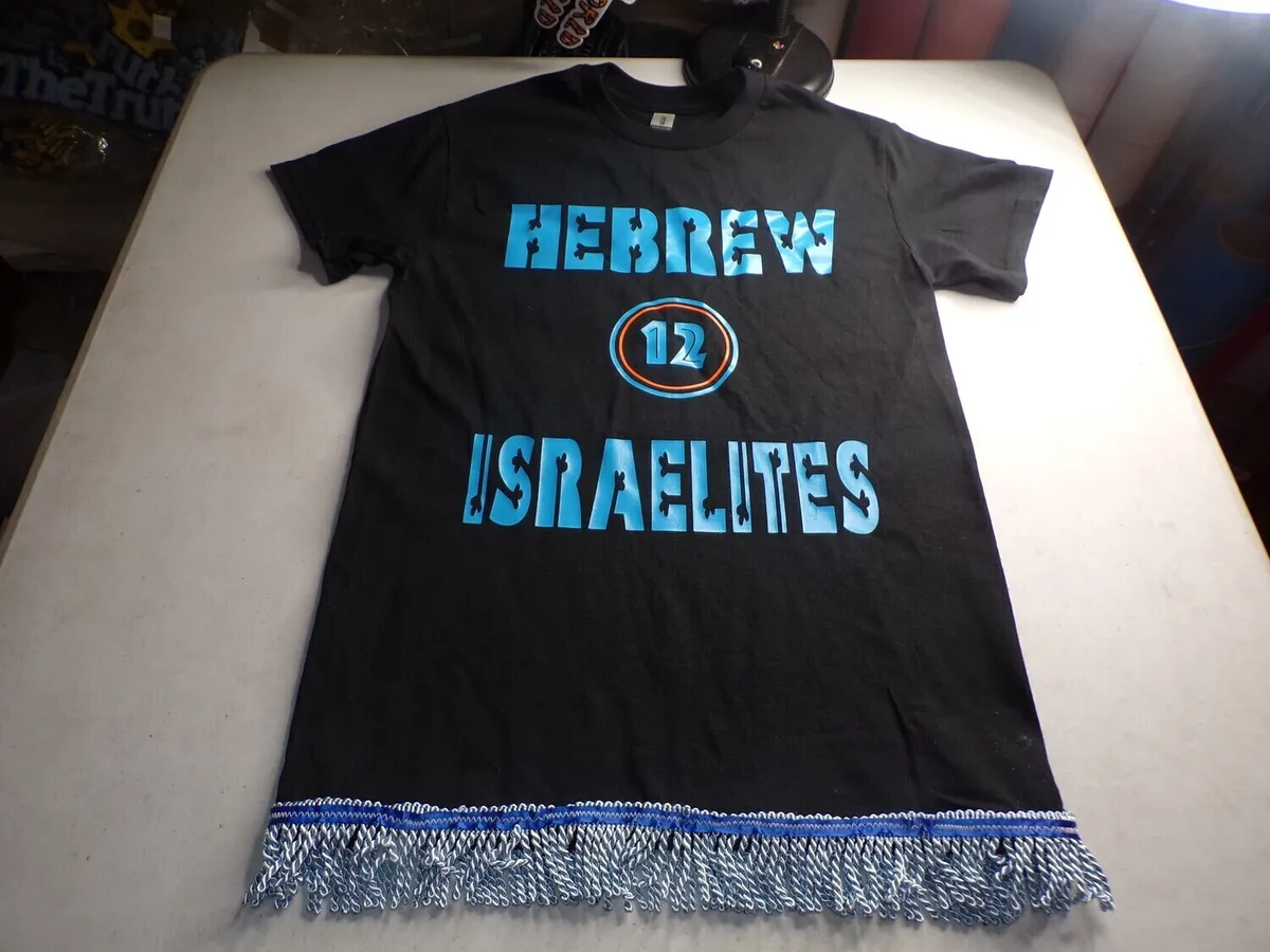 Hebrew Israelites 12 w/Sky Blue Fringes