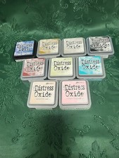 9 Tim Holtz Ranger Distress Embossing Distress Oxide Ink Pads