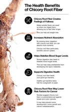 Chicory Root Extract, Inulin, Oligofructose, Dietary Supplement, Multiple Sizes