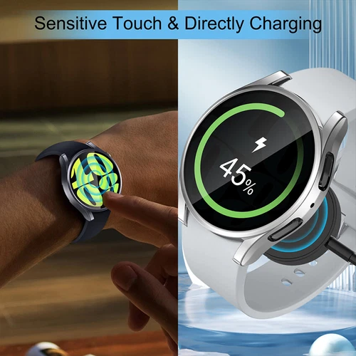 For Samsung Galaxy Watch 7 FE 40/44mm Shell Case Cover TPU Screen Protector - Picture 13 of 36