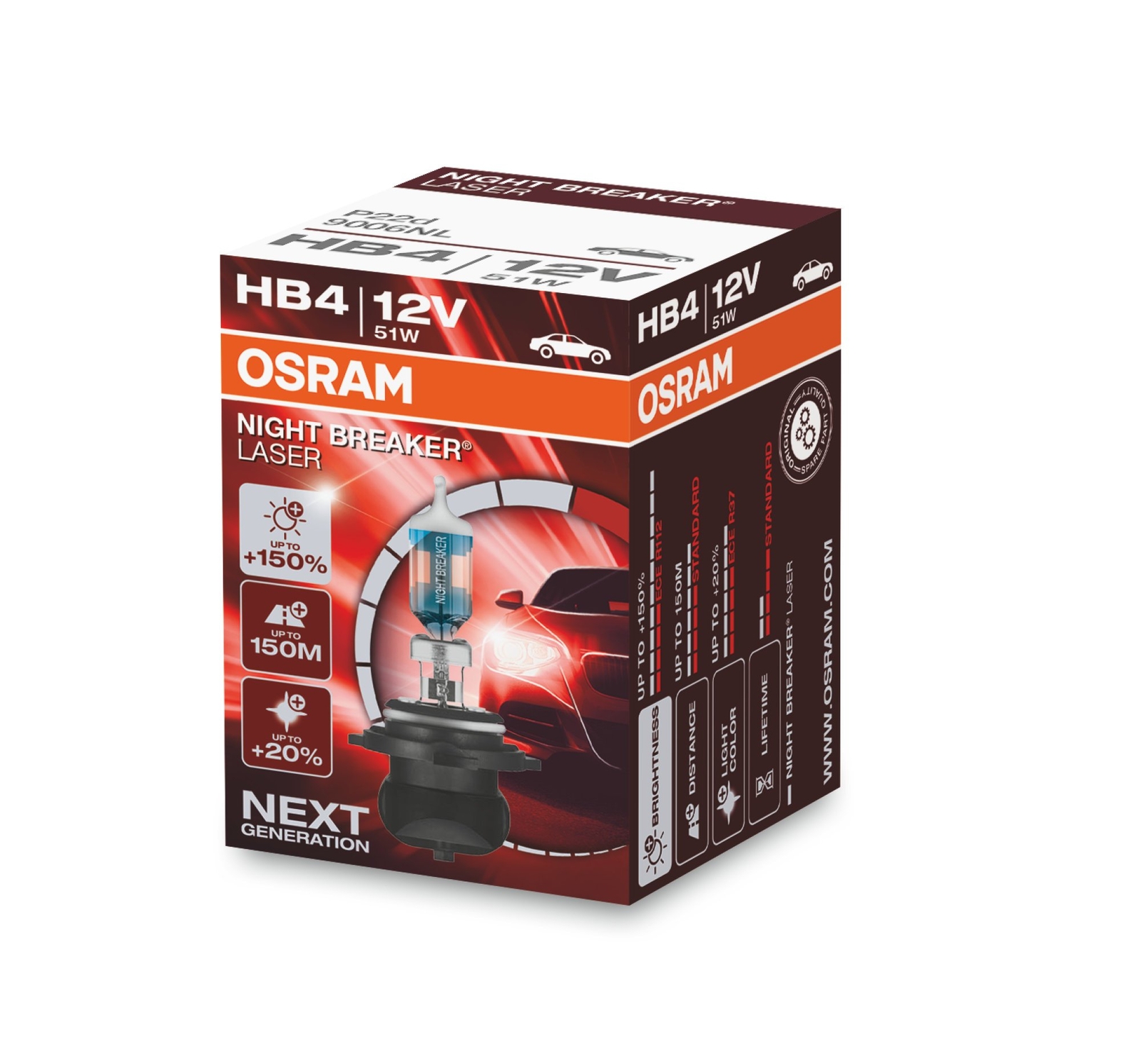 Car Bulb Osram 9006Nl Hb4 12V 51W NUOVO
