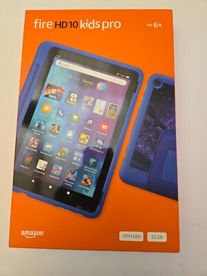 Amazon Fire HD 10 Kids Pro (13th Generation) 32GB, Wi-Fi, 10.1'' [Blue]