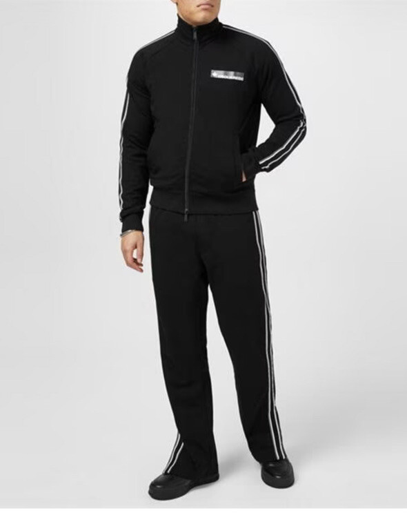 Men's Black Dsquared2 Track Top Size Large RRP £399 #Y10 | eBay UK