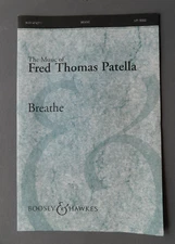 Breathe - 2002 sheet music - 5 part Treble Voices a Cappella - Fred Patella
