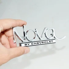 1Pcs 1969-1972 Nova Trunk Emblem Logo Badge Nameplate Letter 8701089 for Nova