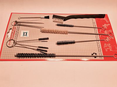 REINIGUNGSSET FÜR LACKIERPISTOLEN 17 TEILIG NEU  Devilbiss , Optima 
