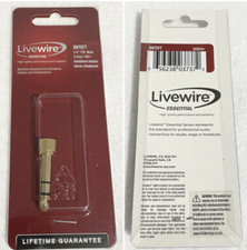 Livewire Essential Headphone Adapter 3.5 mm TRS Female to 1/4" TRS Male New