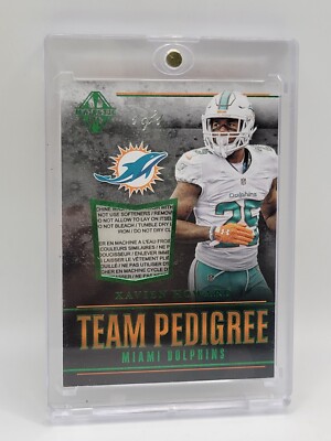 2017 Panini Majestic Football Team Pedigree Xavier Howard 1 Of 1 Laundry Tag