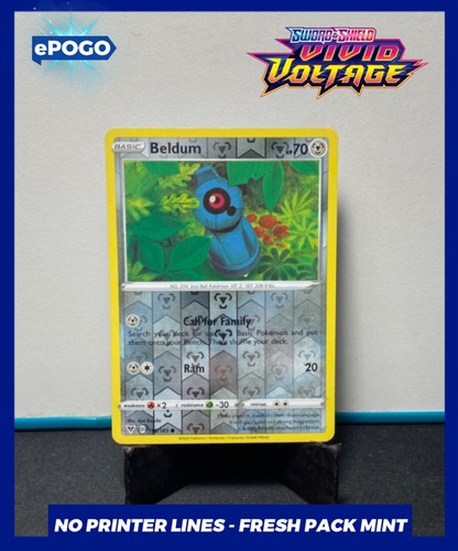 Moomoo Cheese Reverse Holo 156/185 Vivid Voltage Pokemon Card MINT Pokémon - Picture 2 of 2
