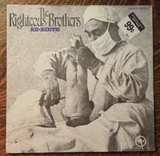 SEALED~12" LP~ RIGHTEOUS BROTHERS~ 1969~ RE BIRTH