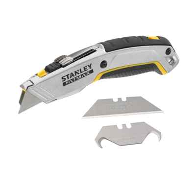 Stanley Messer Cuttermesser Cutter FatMax Pro 2 in 1 inkl. 4 Klingen 0-10-789