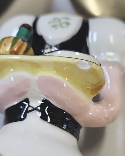 Rare Vintage Pixie Girl Salad Dressing Cruet Decanter Figurine - Picture 13 of 14