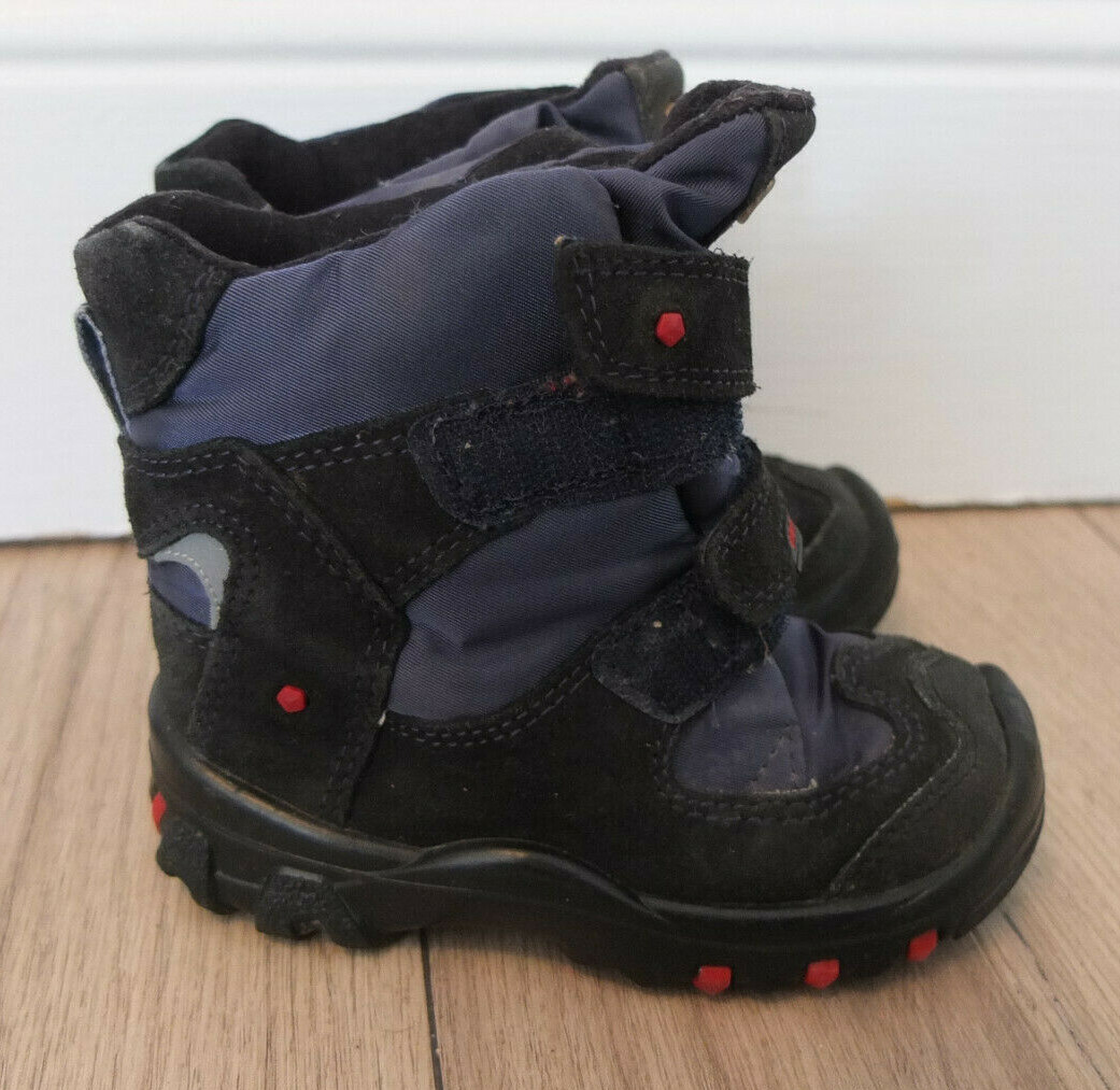 Elefanten TEX Leder Winter Stiefel 22 TOP 100% Wolle