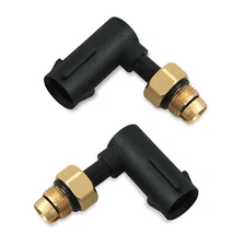 2x Air Suspension Strut Elbow Fittings for 11-20 Dodge Ram 1500 3.6L 5.7L Jeep