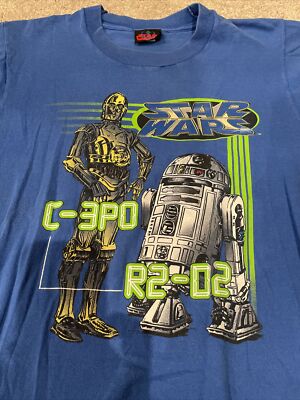 Vintage 1997 Star Wars Single Stitch T Shirt S USA C-3PO