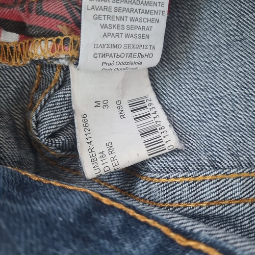 Pantalones de mezclilla para hombre Quiksilver talla W30 L27 azul mercurio algodón surf - Imagen 13 de 24