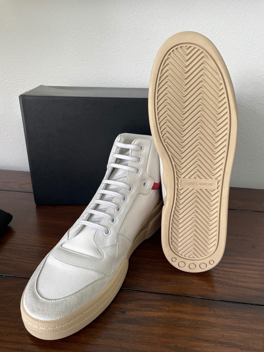 YSL Yves Saint Laurent 669430 Venice lace-up high top