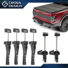 Universal Front & Rear Clamps Hard Tri-Fold Tonneau Cover Replacement Parts New
