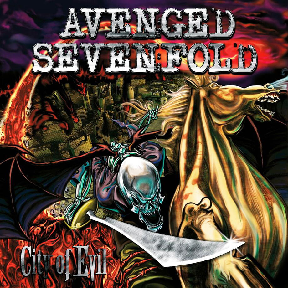 オリジナルメンバーサイン入り Avenged Sevenfold 仲良い CD
