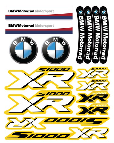 Kit autocollants jaunes et noirs - Honda X ADV 750