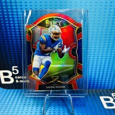 Jason Moore 2020 Select Prizm Red Die Cut Football Card #78 Rookie