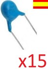 condensador seguridad 27J (27pf) 3kv / 15 unidades