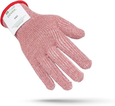 Worldwide Claw Cover FS-C53 XL Cut Resistant ANSI A6 (7 Pack) Butcher Gloves