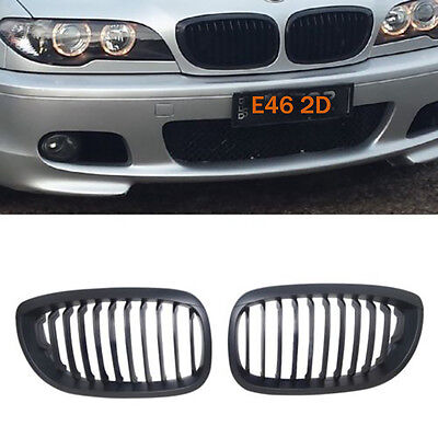 Featured image of post Bmw E46 Black Kidney Grill It is a direct snap in replacement for the stock grill