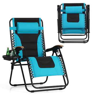 Bungee Beach Chair Oversized Zero Gravity Chair Beach Recliner
