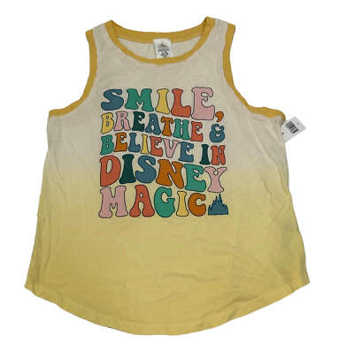 Disney Smile, Breathe & Believe in Disney Magic Damen Tank Small