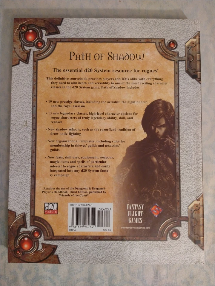 龙与地下城 v.3.5 阴影流氓之路资源状况良好 — 第 2/4 张图片