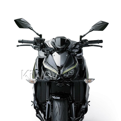 Motorcycle Mirrors Deus Black and Carbon M10 for Suzuki Gladius GSX 1400 1200 - Picture 10 of 12