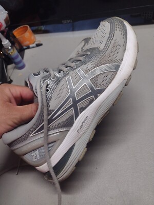 Asics Womens Gel Nimbus 21 1012A156 Gray Running Shoes Sneakers Size 9M 