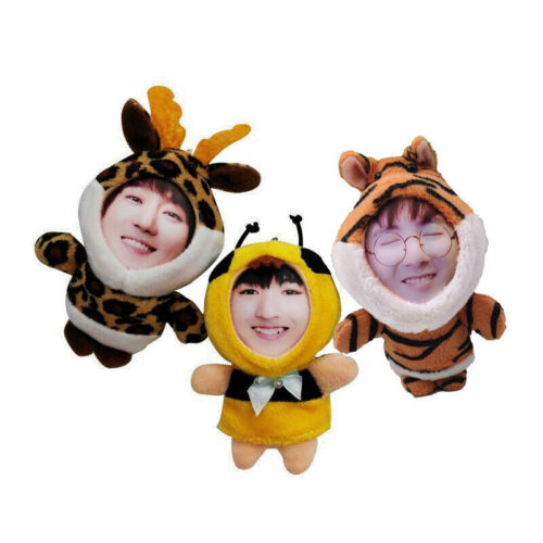 Customized 3D Face Plush Figurine Doll Three Dimensional Face Doll Keychain Gift