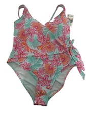 Member's Mark Ladies Family Swim Adjustable Strap XXL One Piece Swimsuit New