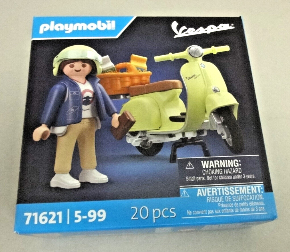 Playmobil® 71621 - 1969 Vespa 150 Sprint Veloce - Piaggio Scooter - Playset