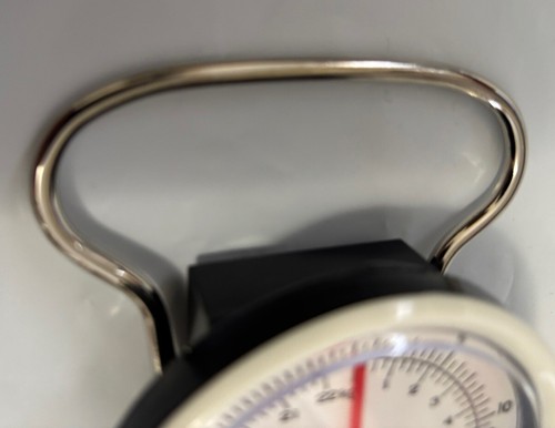 Hanging Spring Dial Scale 50 Big Game Hanging Scale Hook, Handle, Measure EUC - Picture 5 of 6