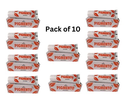 10x Charak Pigmento Ointment 50g Each Ayurvedic Herbal Skin Care Free Ship