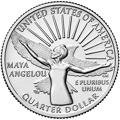 2022-S American Women Quarters Maya Angelou Proof — photo from the most recent tracked eBay sale