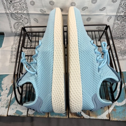 Adidas Tenis Hu x Pharrell Williams Azul Hielo Zapatos Atléticos Para Hombres Talla 10 Usados en Excelente Condición - Imagen 7 de 10