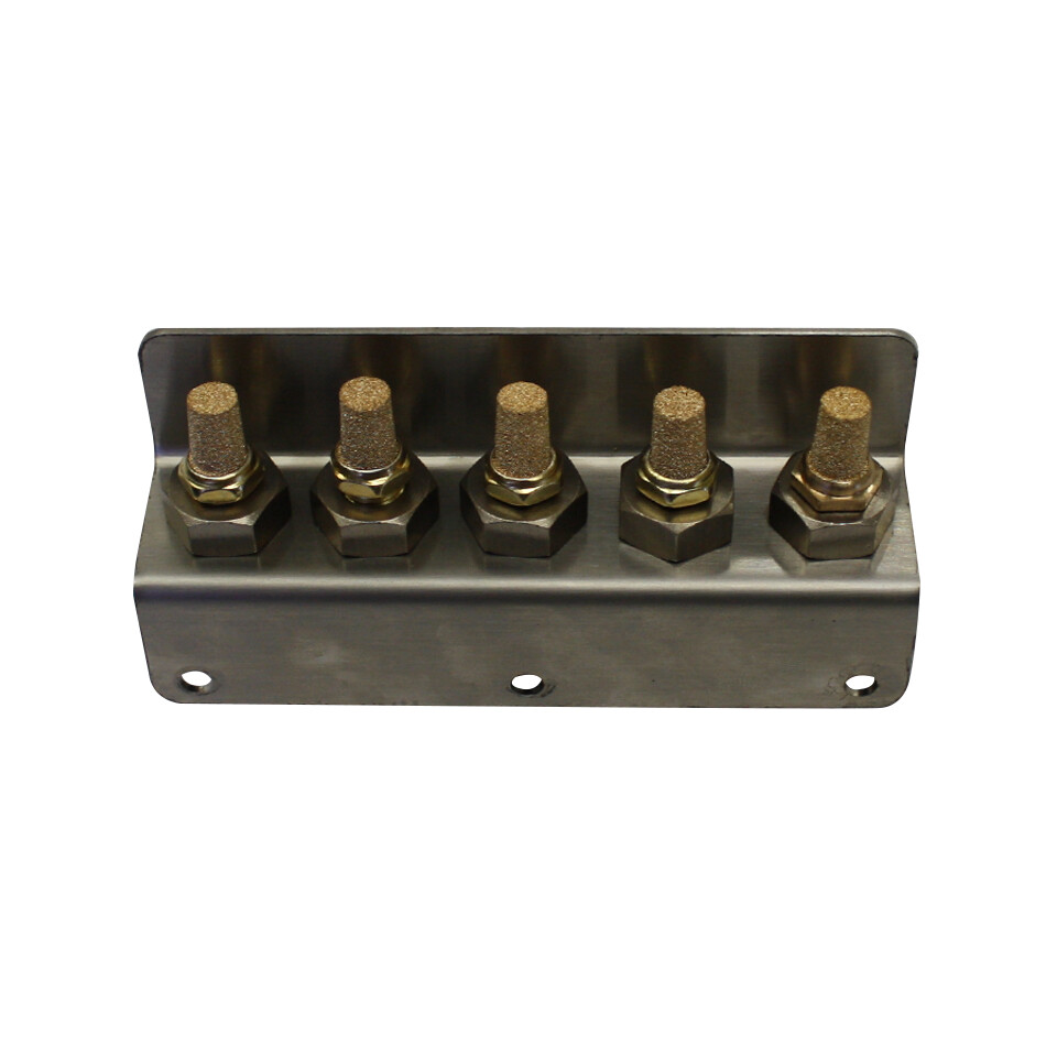 DIFF BREATHER KIT 5POINT FOR NISSAN PATHFINDER HILUX PRADO STAINLESS