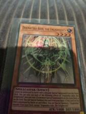 Dogmatika Adin, die Erleuchtete ROTD-DE007 Super Rare Yu-Gi-Oh Karte 1. Auflage